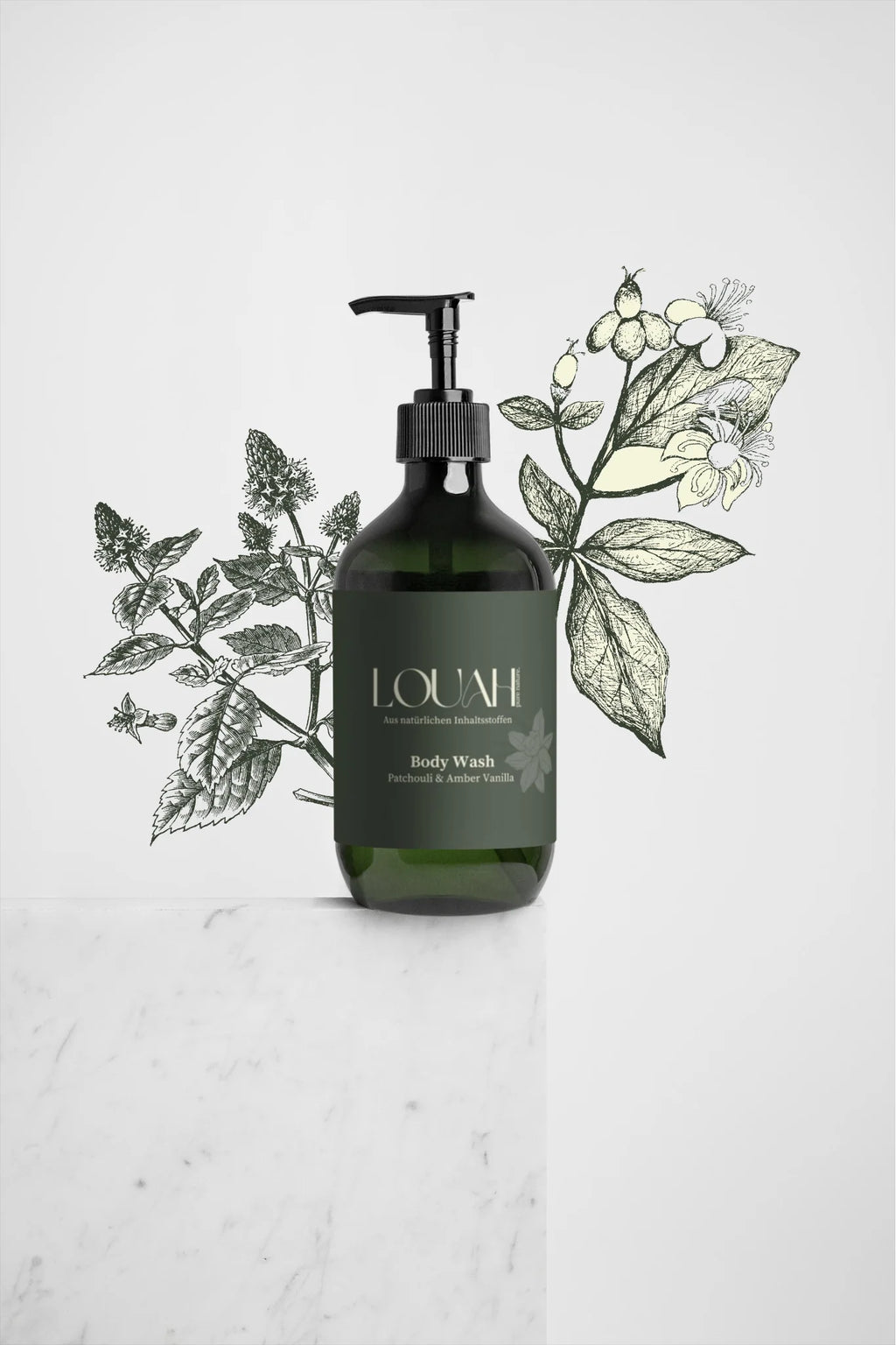 Body Wash, Patchouli & Amber Vanilla